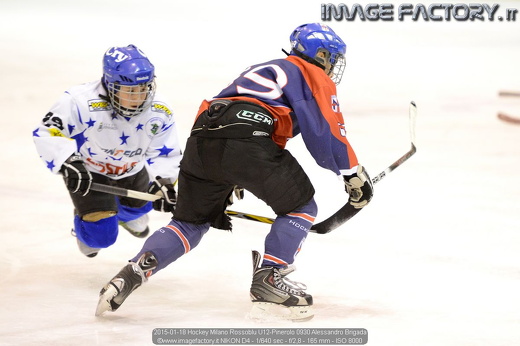 2015-01-18 Hockey Milano Rossoblu U12-Pinerolo 0930 Alessandro Brigada
